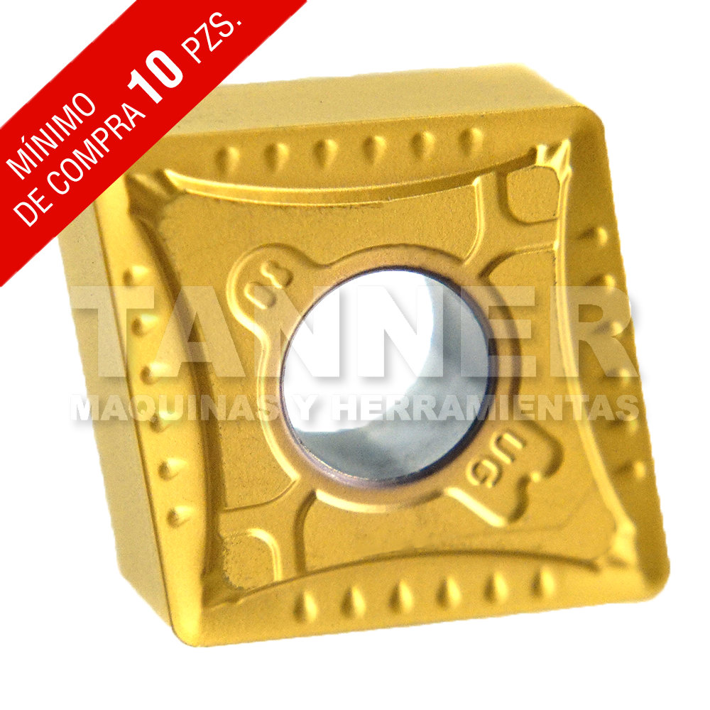 10 Insertos De Carburo CNMG 120408-MA LF6018 Para Torneado - Indexables, Para Acero Y Fundición